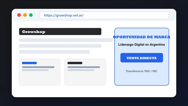 Modelo de aplicación comercial y proyectos digitales para growshop.net.ar